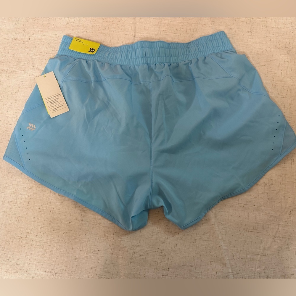 All in Motion Blue Bermuda Shorts Lightweight Elastic Waist 🌴☀️ - Picture 3 of 10
